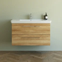 Scanbad Vaskeskabe^Multo+ vaskeskab m/ Lotto XL vask 105 cm varm eg