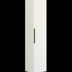 Højskabe^Scanbad NOW højskab m/enkelt låge 176x40x35 cm mat hvid, stribet front