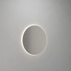 Discount Scanbad spejl med LED-lys rund Ø75 cm