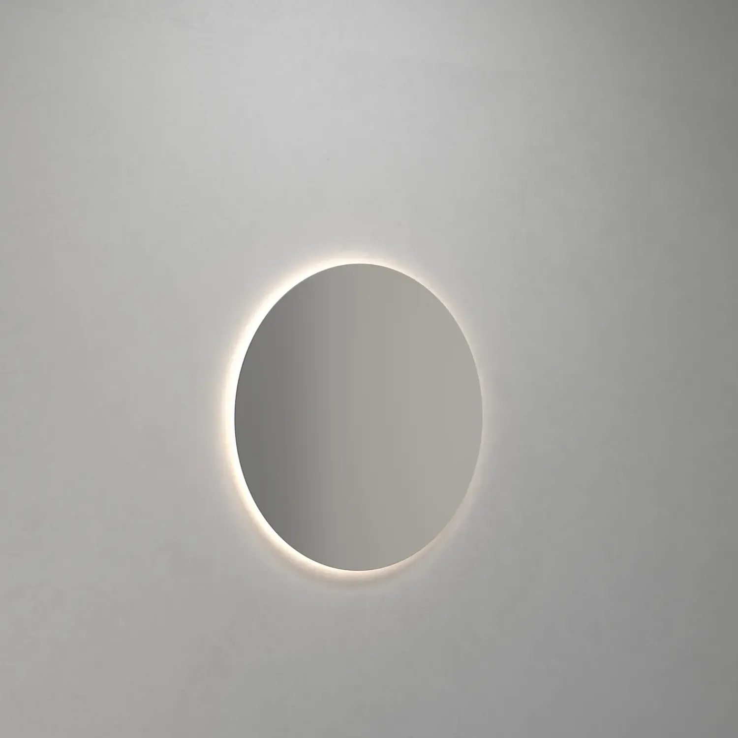 Discount Scanbad spejl med LED-lys rund Ø75 cm