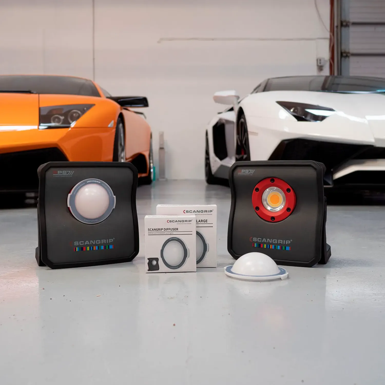 Clearance Scangrip diffuser lysspreder stor