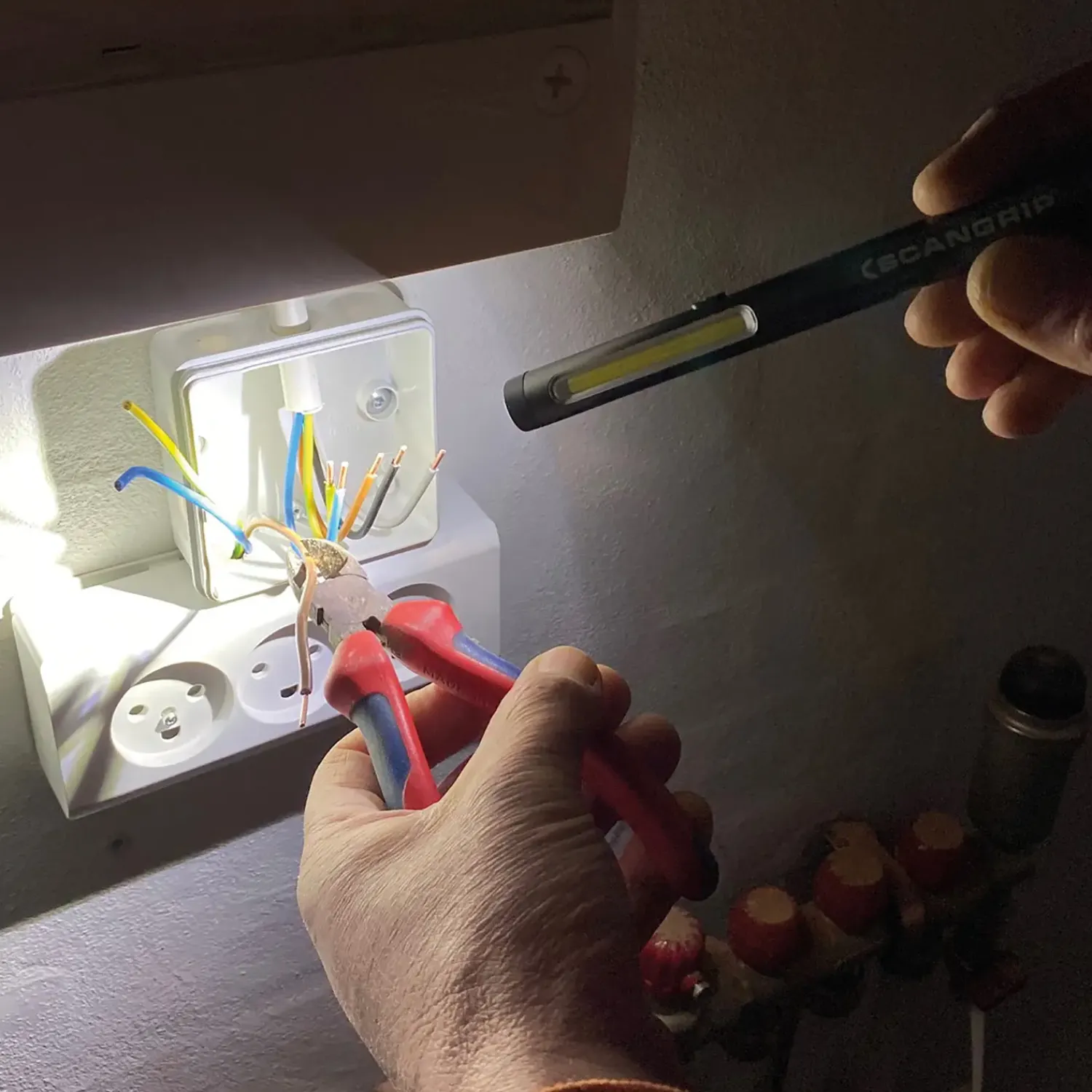 Scangrip Arbejdslamper^WORK PEN 200 R arbejdslampe