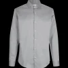 Skjorter^Seven seas Fine twill modern skjorte silver grey str. M