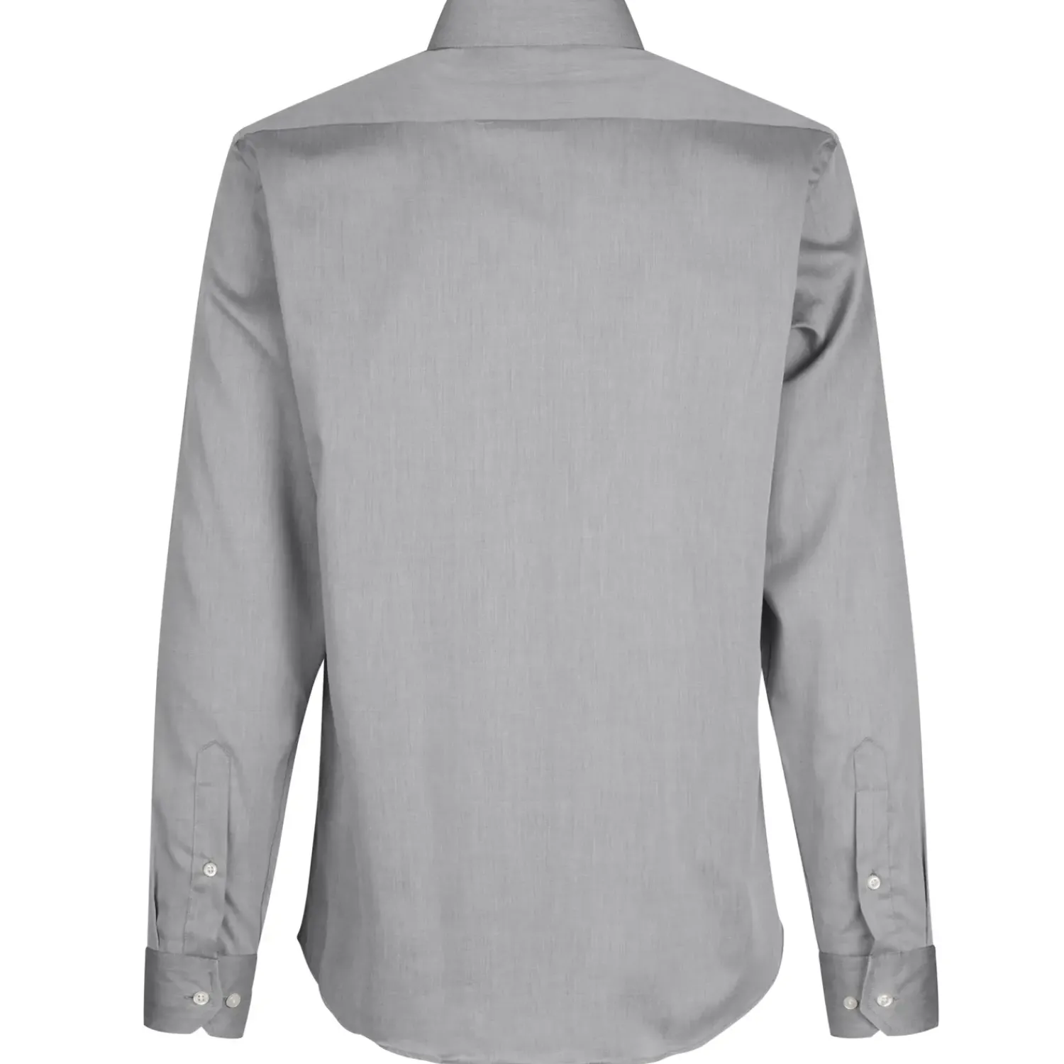 Skjorter^Seven seas Fine twill modern skjorte silver grey str. M