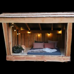 Shelters^Shelter i lærketræ, 6 personer