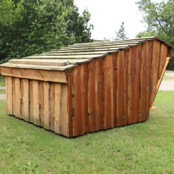 Shelters^Shelter i lærketræ, 6 personer