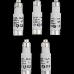E-Line Fatning, Sikring Og Sensor^Sikring Neozed 10A D01 5 stk