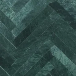 Sale Sildebensfliser Marmor Verde Guatemala grønlig 6x40x1,2 cm