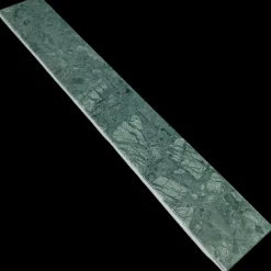 Marmorfliser^Sildebensfliser Marmor Verde Guatemala grønlig 6x40x1,2 cm