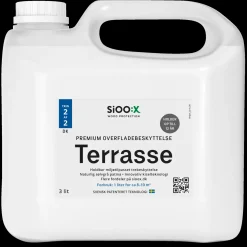 SiooX Træimprægnering^overfladebeskyttelse 3 L