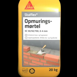 New Sika Skalflex Opmuringsmørtel KC 50/50/700 20 kg