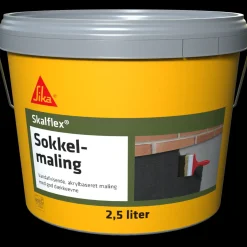 Sika Sokkelmaling^Skalflex sokkelmaling sort 2,5 L