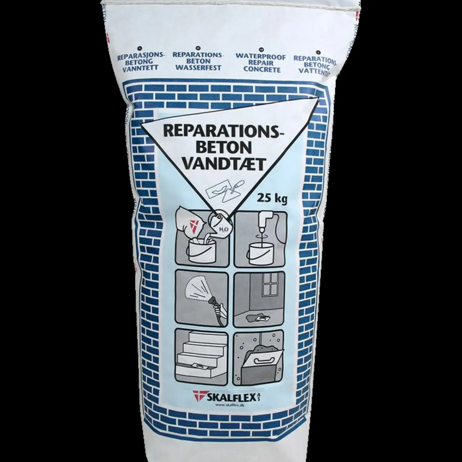 Dame Beton^Skalflex vandtæt reparationsbeton - 5 kg