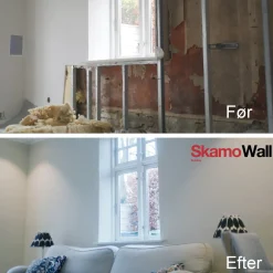 Isoleringsplader^SkamoWall Board 1000x610x25