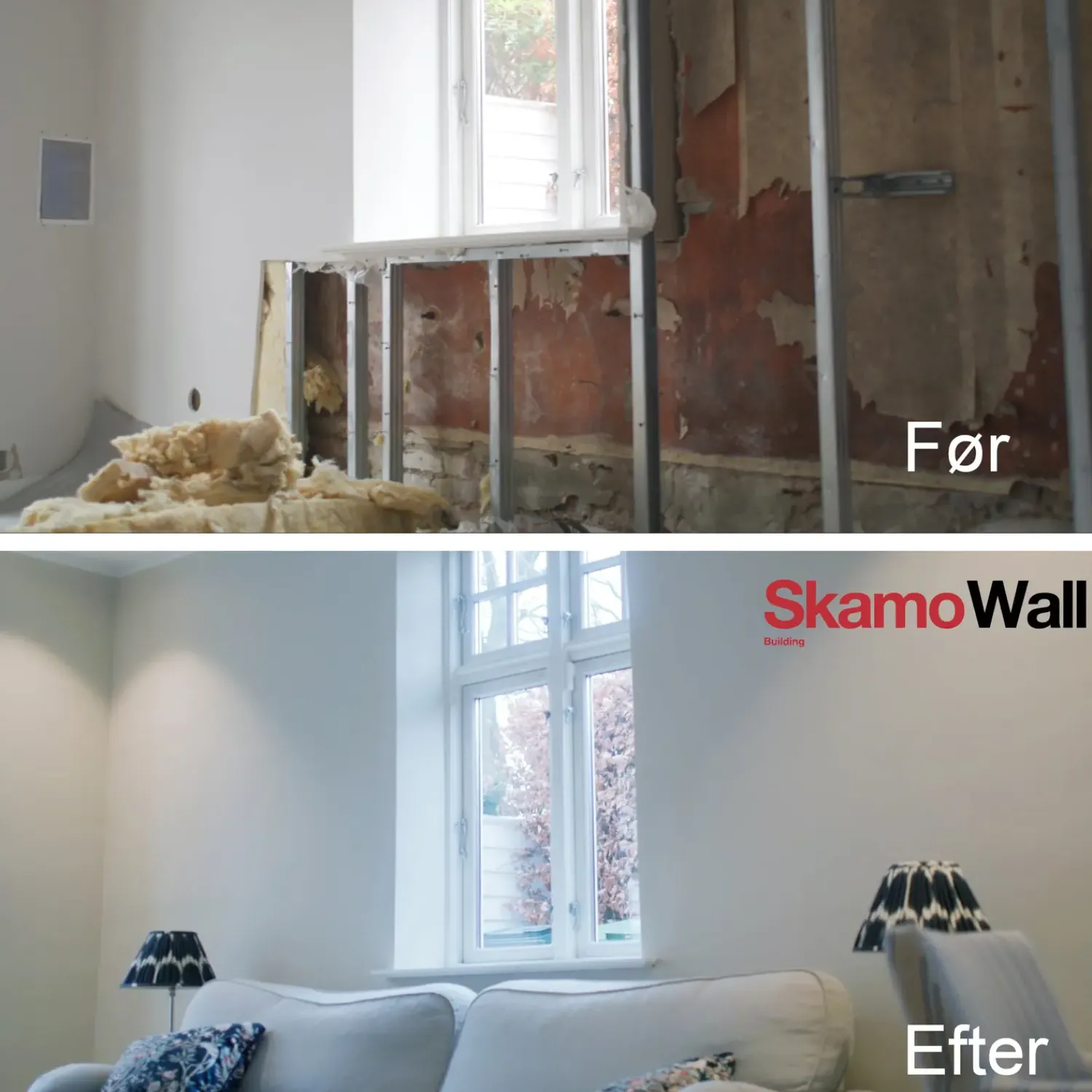 Isoleringsplader^SkamoWall Board 1000x610x25