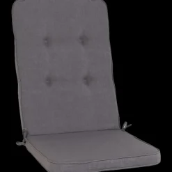 Parasoller, Hynder Og Tilbehør^Skive lux  hynde høj ryg grå