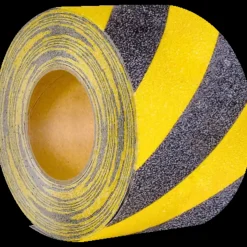 Hot Skridsikker tape advarende 25 mm x 18,3 m gul/sort