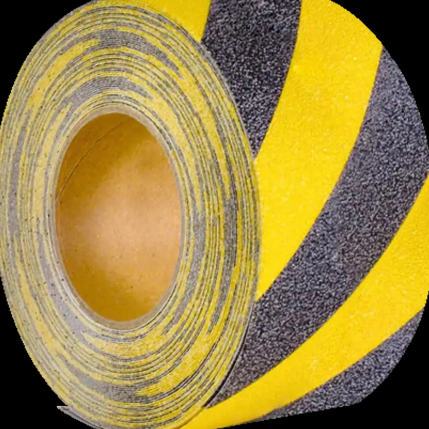 Hot Skridsikker tape advarende 25 mm x 18,3 m gul/sort