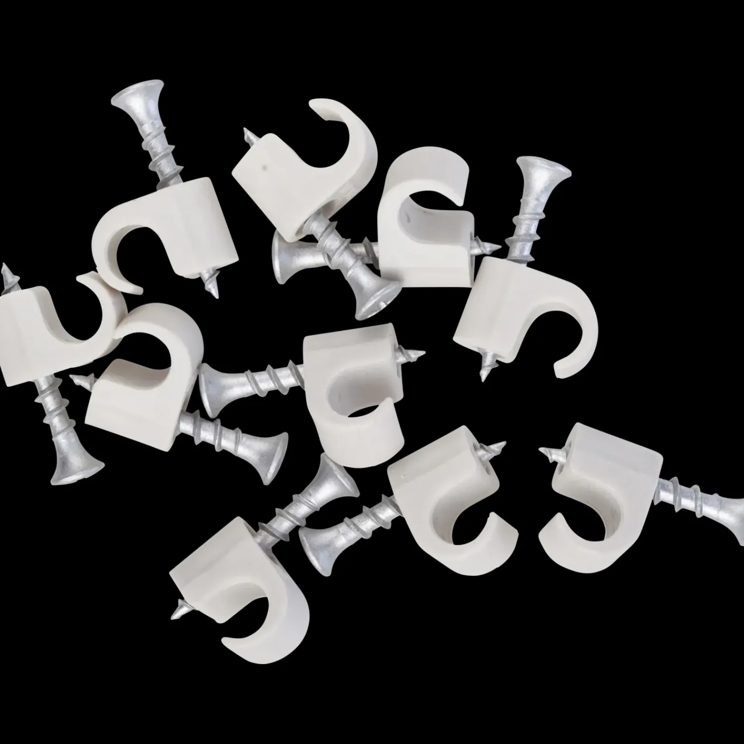 E-Line Tilbehør Til Elartikler^Skrueclips 10-14mm t/rund led.