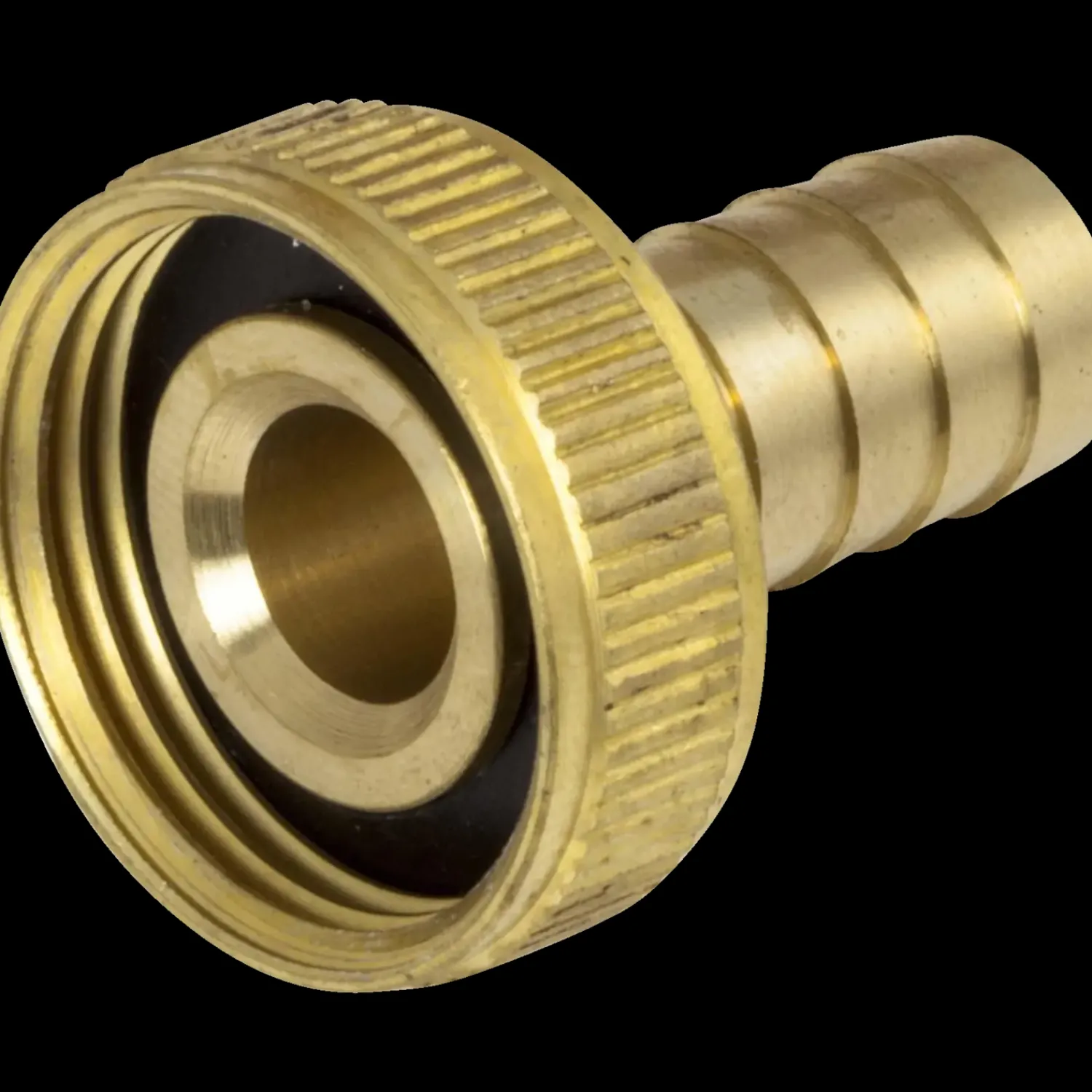 New Slangeforskruning 3/4"x1/2" messing