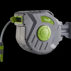 Havevanding^Slangeopruller til væg m/20 1/2" PVC slange