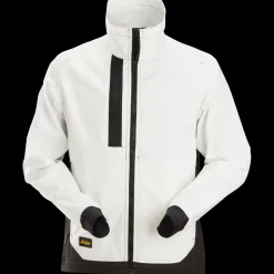 Clearance Snickers Allroundwork arbejdsjakke uforet hvid/sort str. M