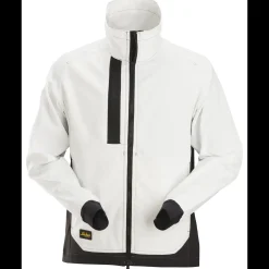Clearance Snickers Allroundwork arbejdsjakke uforet hvid/sort str. M