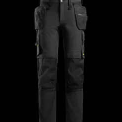 Snickers Arbejdsbukser^Allroundwork arbejdsbukser med hylsterlommer fuldstretch sort str. 54