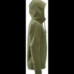 Sale Snickers Allroundwork hættetrøje med lynlås khaki grøn str. L