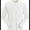 Snickers T-Shirts^Allroundwork t-shirt langærmet hvid str. M