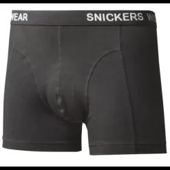 Outlet Snickers Boxershorts 2-pak sort str. 2XL
