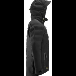 Jakker Og Veste^Snickers 3-lags vindtæt quiltet jakke sort str. M