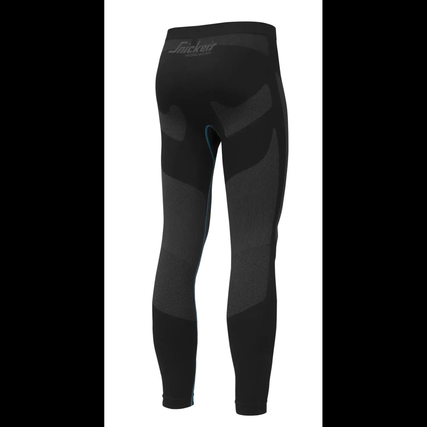 Undertøj^Snickers Litework underbukser lange sømløse sort/grå str. 2XL