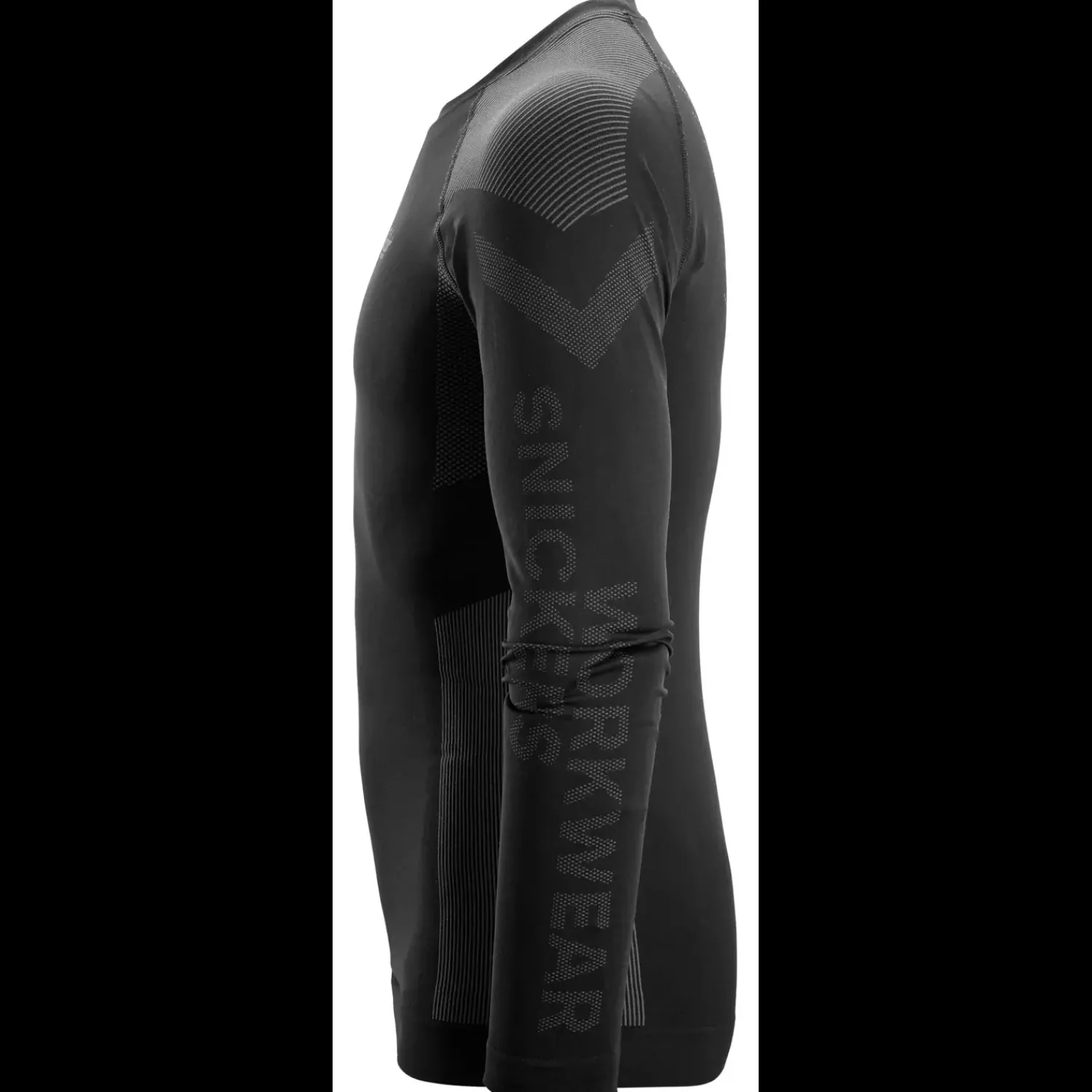 T-Shirts^Snickers t-shirt med lange ærmer 9491 sort/grå str. 2XL