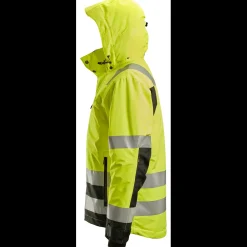 Snickers Jakker Og Veste^vandtæt jakke gul/sort str. S