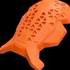 Knæbeskyttere^Snickers Workwear D3O ergonomisk knæpude til håndværkere orange