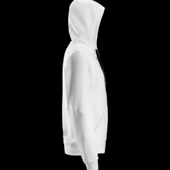 Snickers Workwear hættetrøje med lynlås hvid str. S