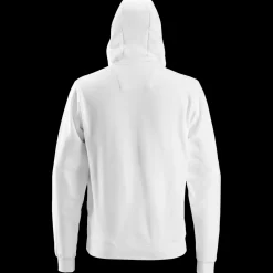 Snickers Workwear hættetrøje med lynlås hvid str. S
