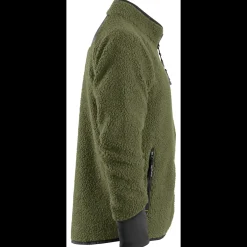 Hot Snickers Workwear pile jakke khaki/ sort str. L