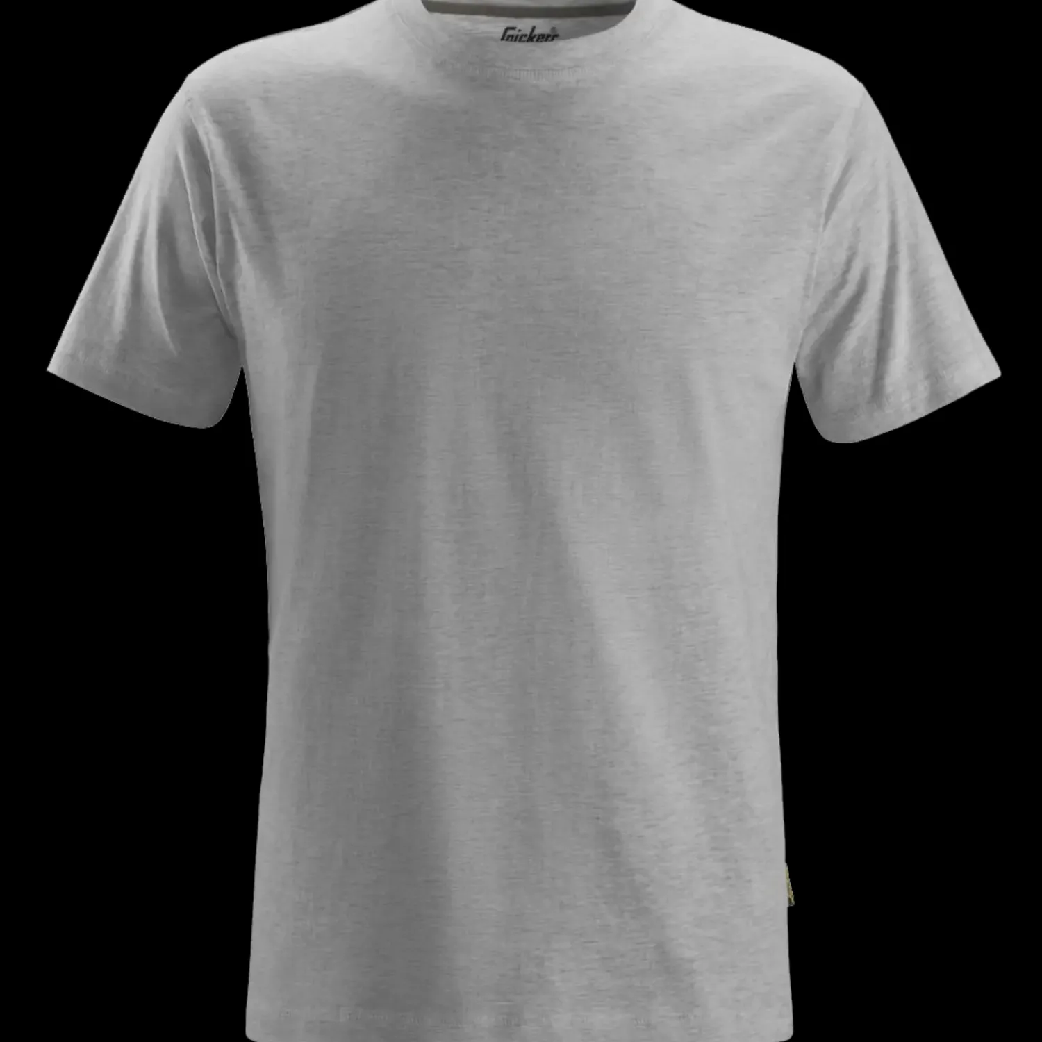 Online Snickers Workwear t-shirt kortærmet klassisk lys gråmeleret str. L