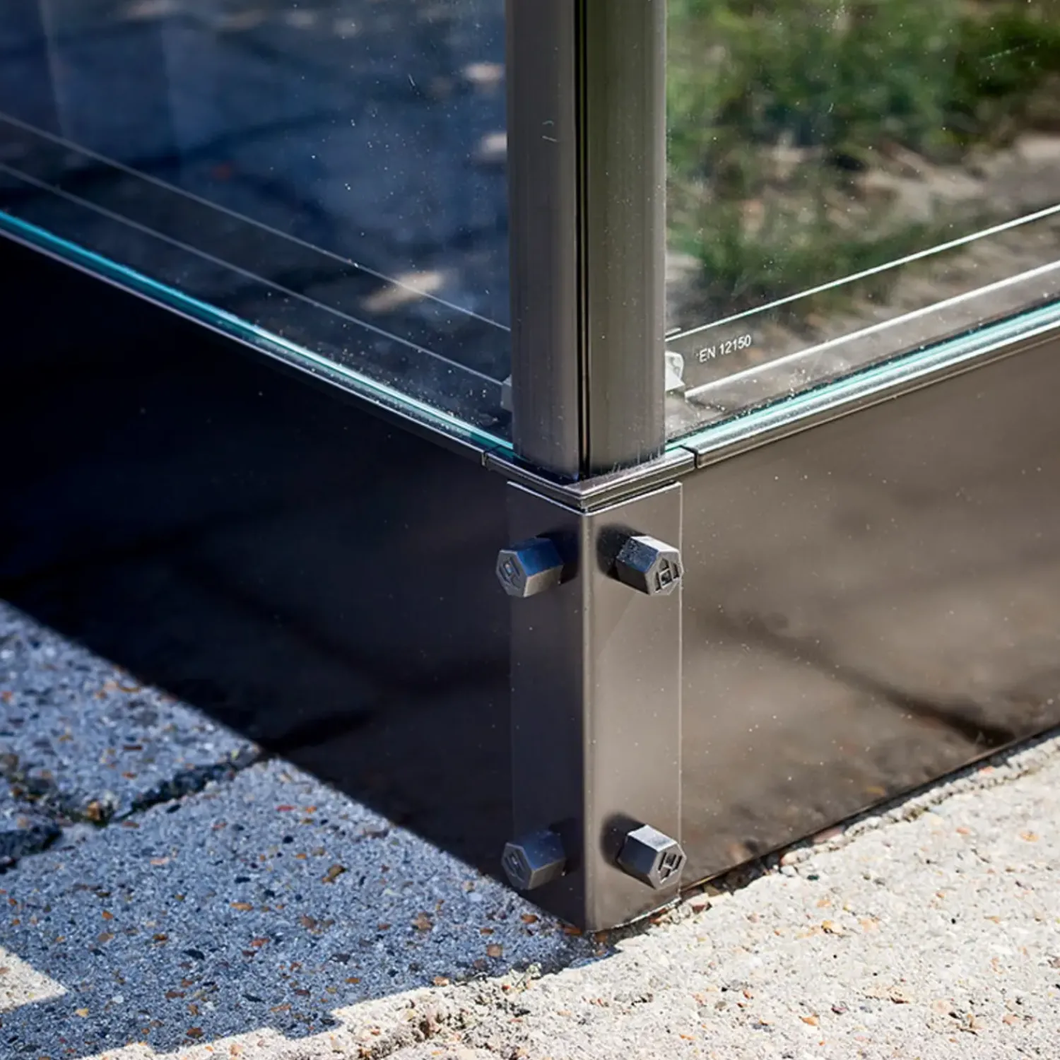 Halls Drivhussokler^Sokkel til Qube 68 5,1 m²