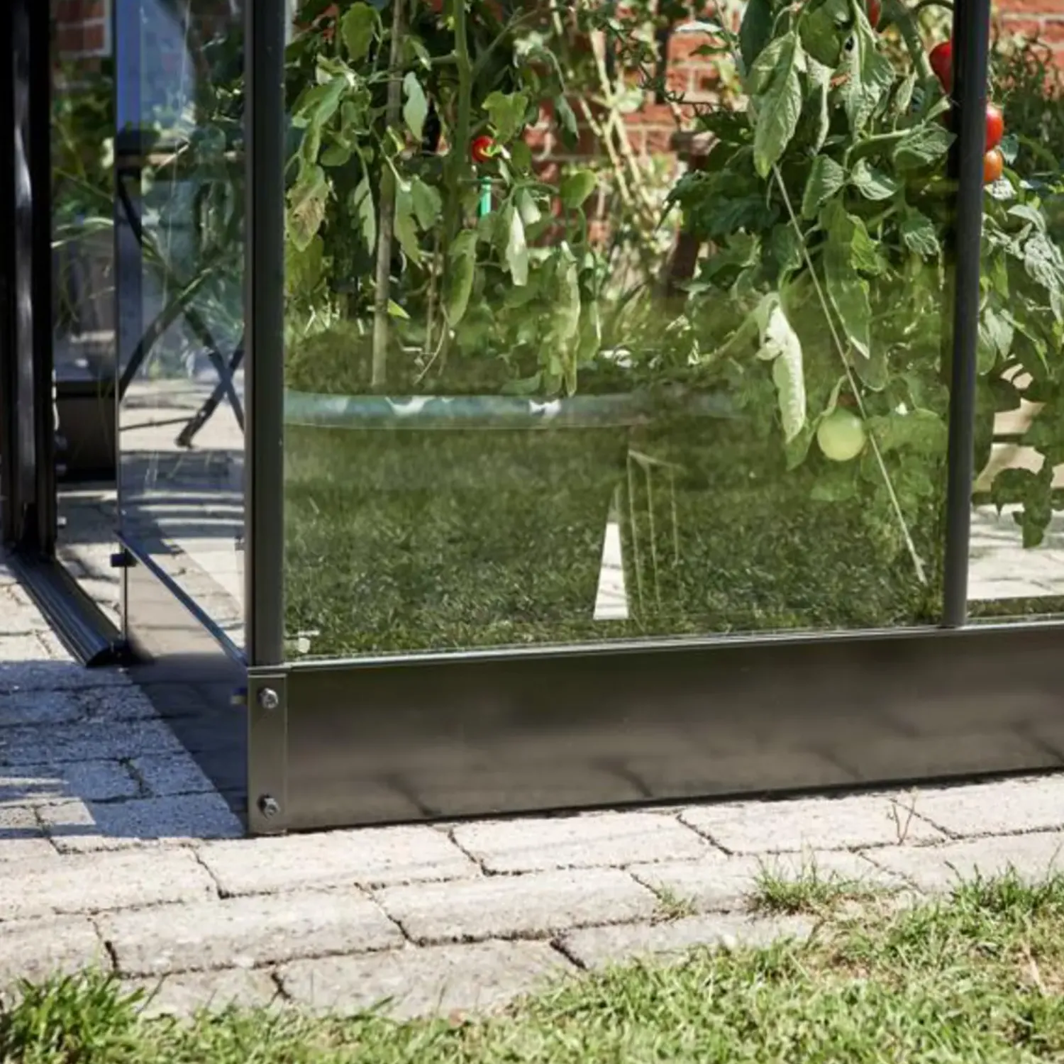 Halls Drivhussokler^Sokkel til Qube 68 5,1 m²