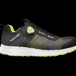 Solid Gear Sikkerhedssko^Vent 2 sikkerhedssko sort/gul str.45