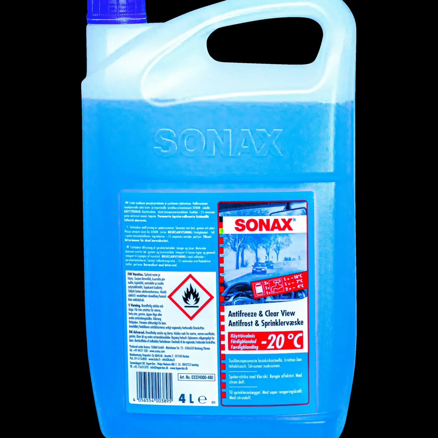 Auto Reservedele Og Forbrugsvarer^Sonax anti frost sprinklervæske 4 L