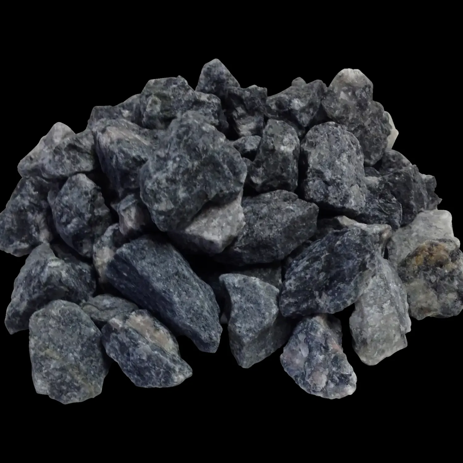 Clearance Granit.dk Sorte granitskærver 16/22 mm BigBag á 1000 kg