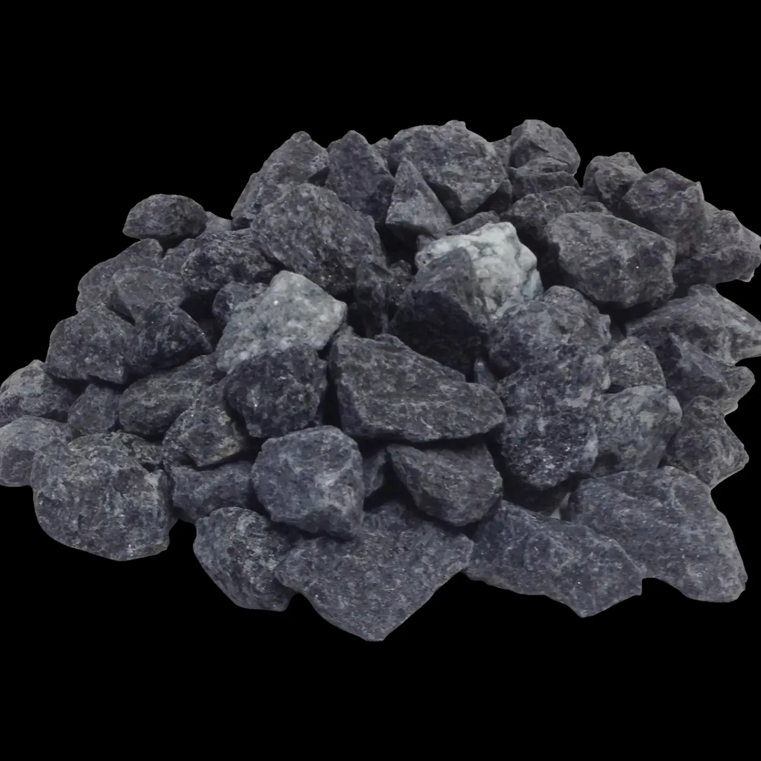 Sale Granit.dk Sorte granitskærver 11/16 mm BigBag á 500 kg