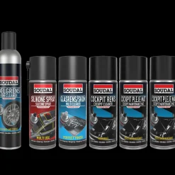 Discount Soudal autopakke til rengøring 6 dele