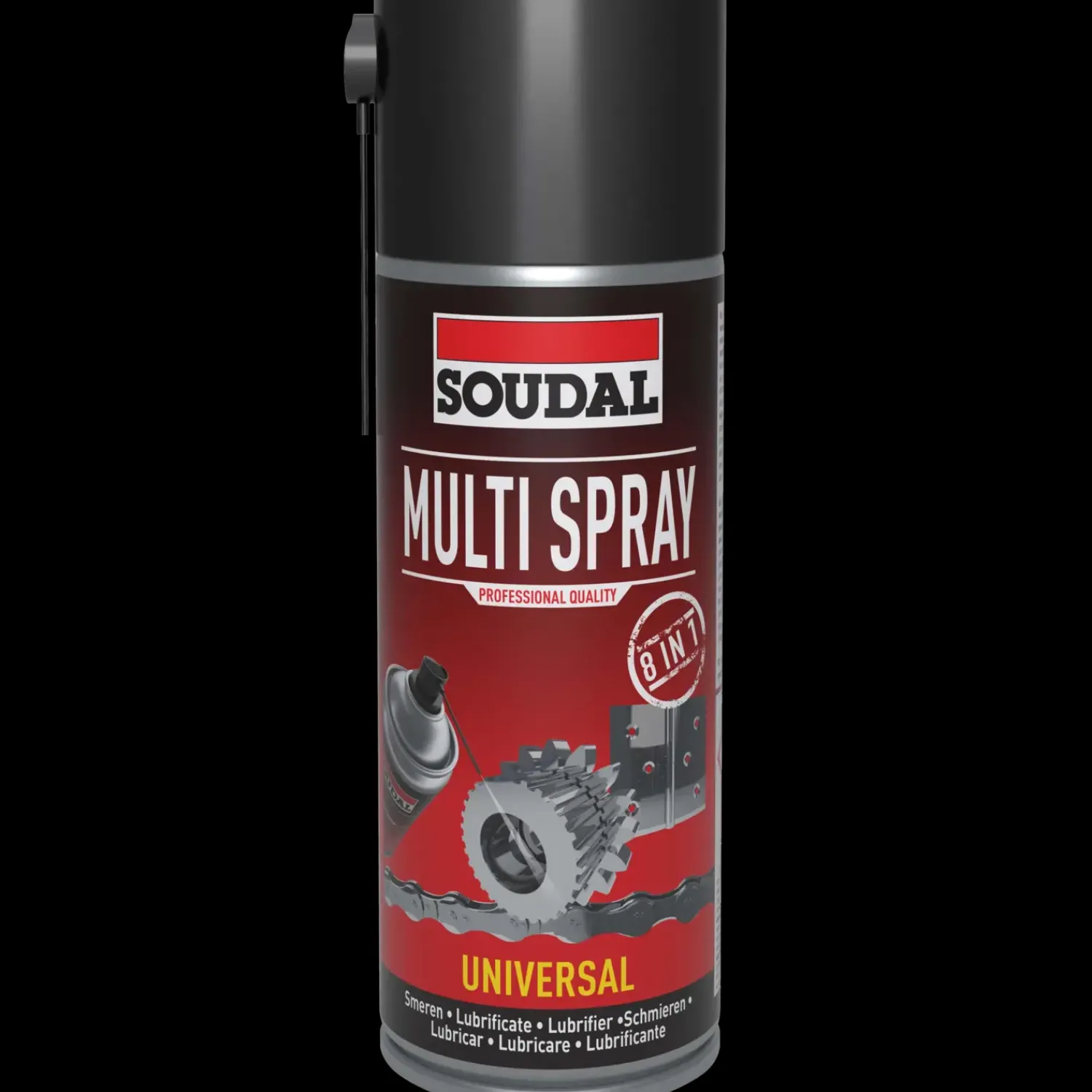Clearance Soudal multifunktionsolie multispray 500 ml