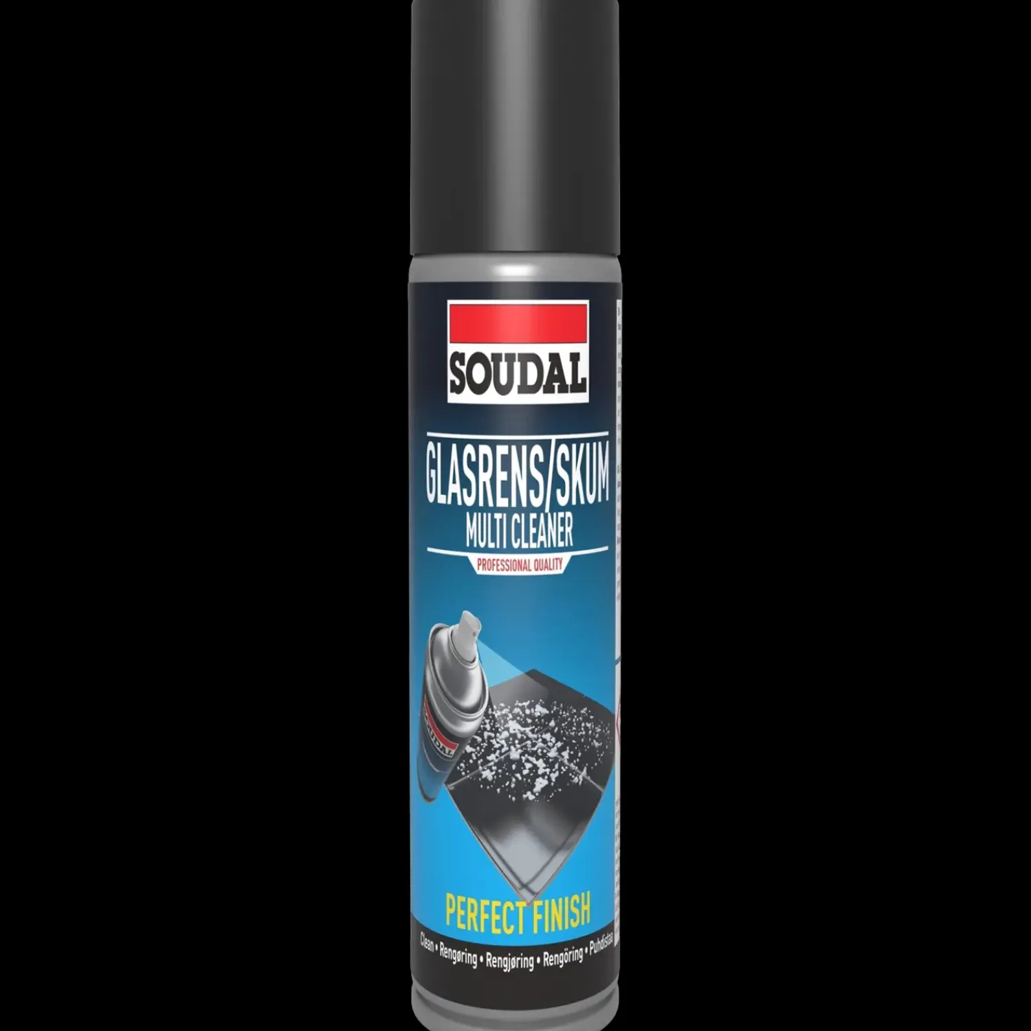 Soudal Indendørs Rengøring^rensemiddel glasrens/skum 750 ml