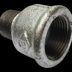 Vvs-Fittings Og Rør^Spidsmuffe 1/2"x3/8" nr. 246 galv.